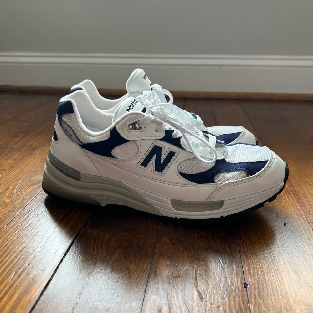 SOLD New Balance Made in USA 992 Blue/White